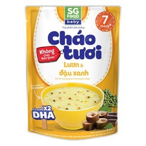 Cháo tươi Sài Gòn Food Baby lươn đậu xanh 240g