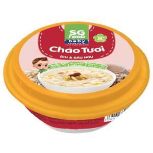 Cháo tươi Baby SG Food Ếch & Đậu ngự 240g