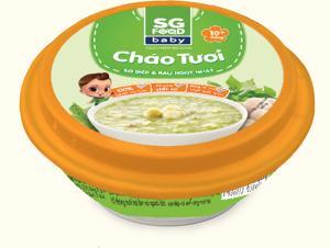 Cháo tươi Baby sò điệp rau ngót Nhật 240g