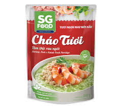 Cháo tươi baby tôm, rau ngót nhật SG Food 240g