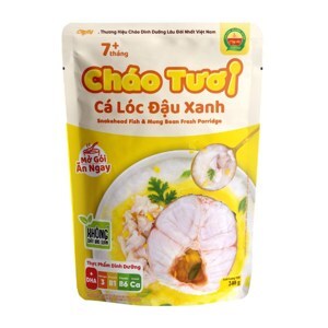 Cháo tươi Cây Thị cá lóc - 260g (Trên 7 tháng)