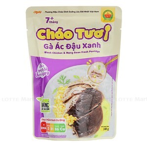 Cháo tươi Cây Thị gà ác đậu xanh 260g (Trên 7 tháng)
