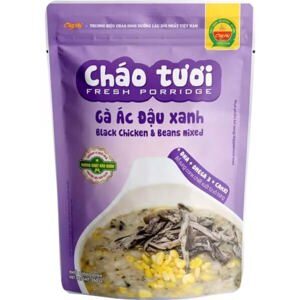 Cháo tươi Cây Thị gà ác đậu xanh 260g (Trên 7 tháng)