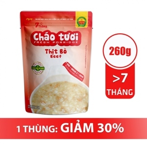 Cháo tươi Cây Thị thịt bò 260g (Trên 7 tháng)