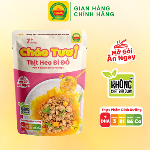 Cháo tươi Cây Thị thịt heo - 260g (Trên 7 tháng)