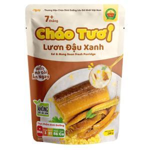 Cháo tươi lươn và đậu xanh SG Food gói 270g (6 tháng)