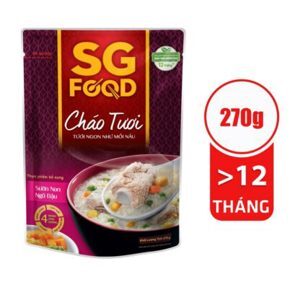 Cháo tươi SG Food sườn non ngũ đậu 270g