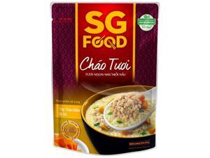 Cháo tươi thịt thăn bằm bí đỏ SG Food 270g