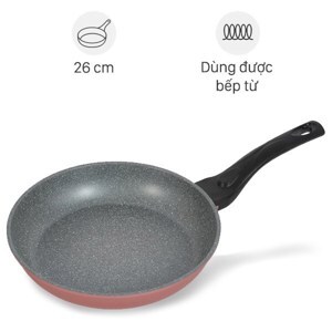 Chảo vân đá đáy từ Happy Cook Aura AFP-26IH 26cm