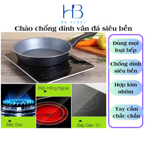 Chảo vân đá Happy Cook MFP-28IH (28cm)