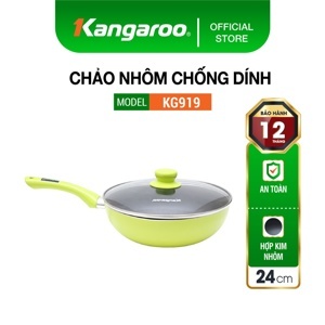 Chảo vung kính Kangaroo KG 919 24 cm