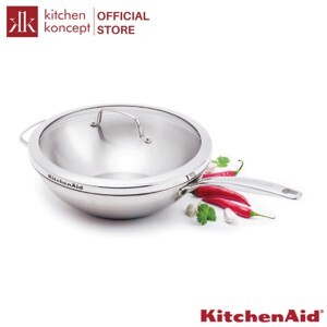 Chảo Wok KitchenAid 30cm