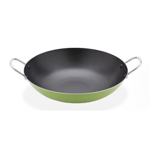 Chảo xào chống dính Supor W07A32 32cm - màu xanh lá/ cam