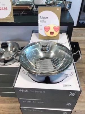 Chảo xào-hấp WMF Wok Macao 36cm