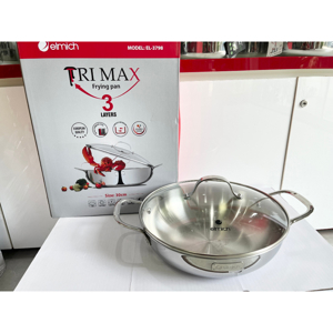 Chảo xào inox Elmich Trimax EL-3798 30cm