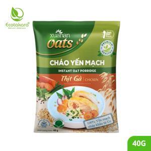 Cháo yến mạch Xuân An thịt gà gói 40g