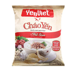 Cháo yến thịt bằm Yến Việt gói 50g