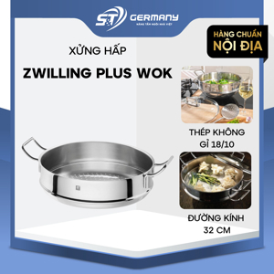 Chảo Zwilling Plus Wok 32cm