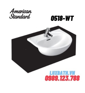 Chậu bán âm bàn American Standard 0518-WT