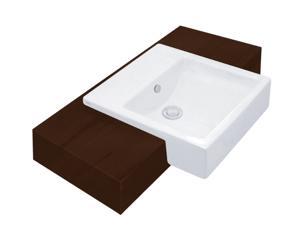 Chậu rửa bán âm bàn Cotto C02717