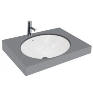 Chậu lavabo âm bàn Viglacera CA2