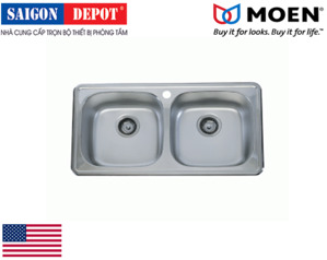 Chậu bếp 2 hộc Moen MCL314