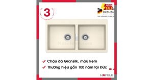 Chậu đá Hafele  570.33.990  860mm