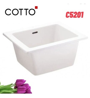 Chậu dịch vụ đặt bàn Cotto C5201