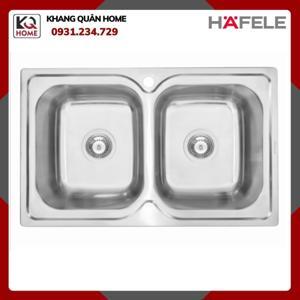 Chậu inox Häfele HS19-SSN2R90