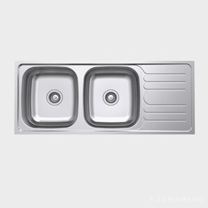 Chậu inox Häfele HS20-SSD2R90