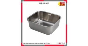 Chậu inox Häfele HS20-SSN1R50