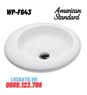 Chậu rửa đặt bàn American standard WP-F643