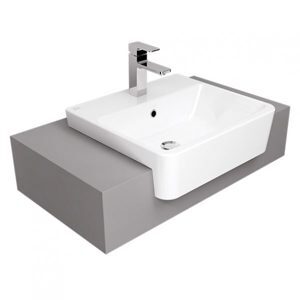 Chậu lavabo bán âm bàn American Standard WP-F519.1H