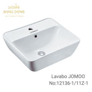 Chậu lavabo bán âm bàn Jomoo 12136