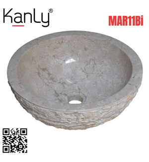 Chậu lavabo bằng đá KanLy MAR11Bi