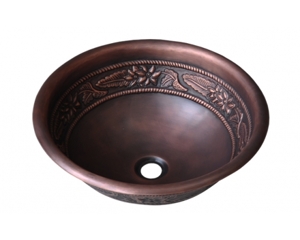 Chậu lavabo bằng đồng Kanly RSC304