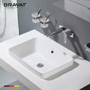 Chậu lavabo Bravat C22206W-ENG