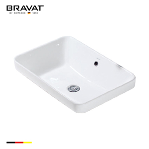 Chậu lavabo Bravat C22206W-ENG