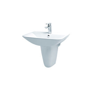 Chậu lavabo Caesar chân treo L2365-P2443