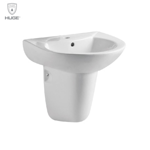 Chậu lavabo chân lửng H-LV501