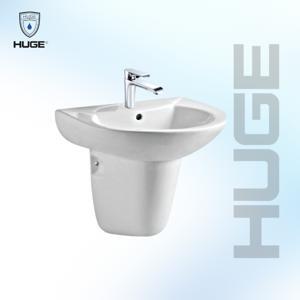 Chậu lavabo chân lửng H-LV501