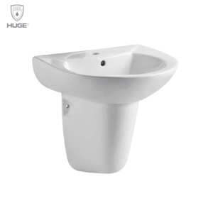 Chậu lavabo chân lửng H-LV501