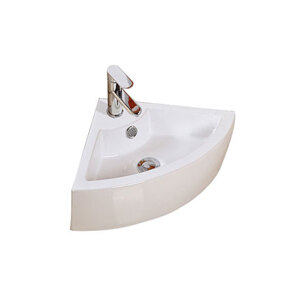 Chậu lavabo góc treo tường Zento LV6096