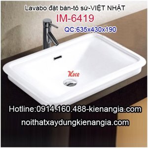 Chậu lavabo Imex IM-6419