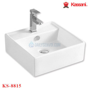 Chậu lavabo Kassani đặt bàn vuông 8815