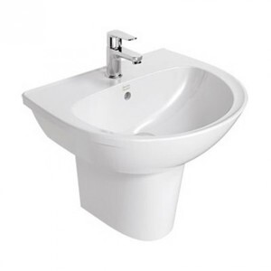 Chậu lavabo kèm chân American Standard 0953-WT/0712-WT