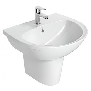 Chậu lavabo kèm chân American Standard 0953-WT/0712-WT