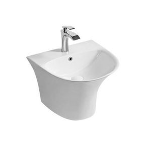 Chậu lavabo liền chân Huge H-LV161N