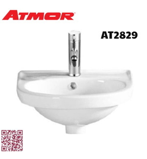 Chậu lavabo treo tường ATMOR AT2829