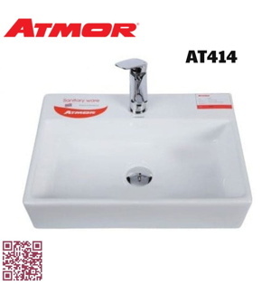 Chậu lavabo treo tường ATMOR AT414